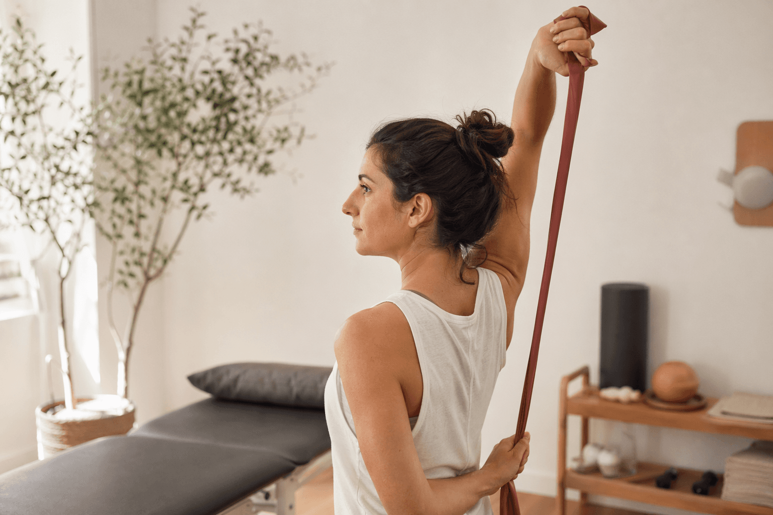 Caso Abby: completa · hombro operado